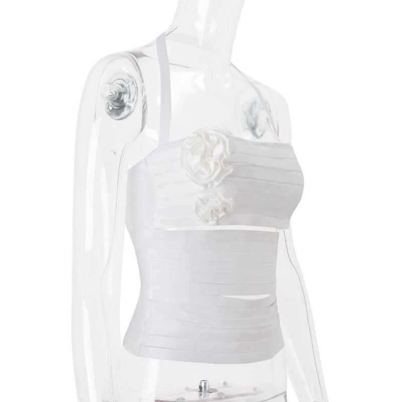Halsey Strappy Cutout Halter Top