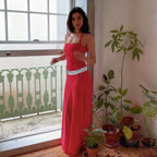 Ysena Sequin Waist Maxi Dress