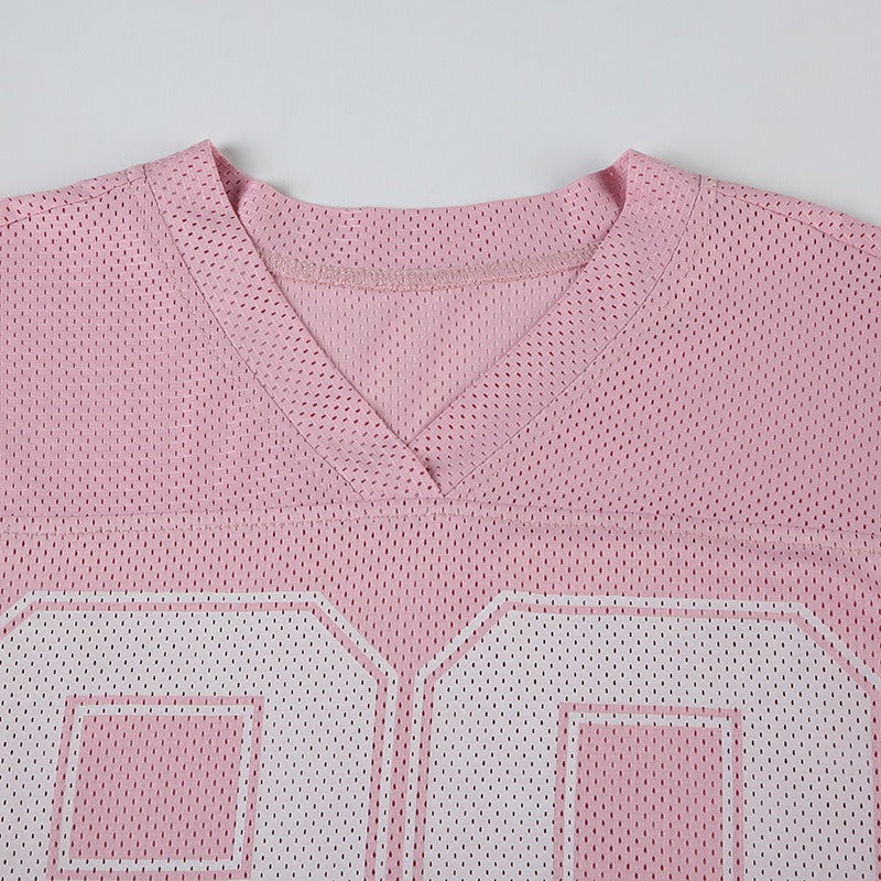 Oversized 80 Mesh Jersey Tee