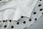 Monique Polka Dot Halter Mini Dress