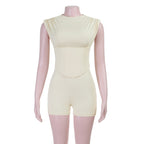 Irisa Corset Detail Romper