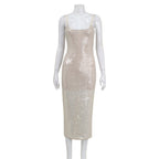 Calinae Sequin Midi Dress