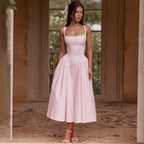 Althea Gingham Midi Dress