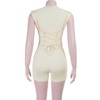 Irisa Corset Detail Romper