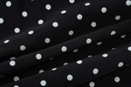 Polka Dot Scarf Detail Maxi Dress