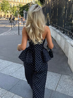 Elina Polka Dot Pants Set