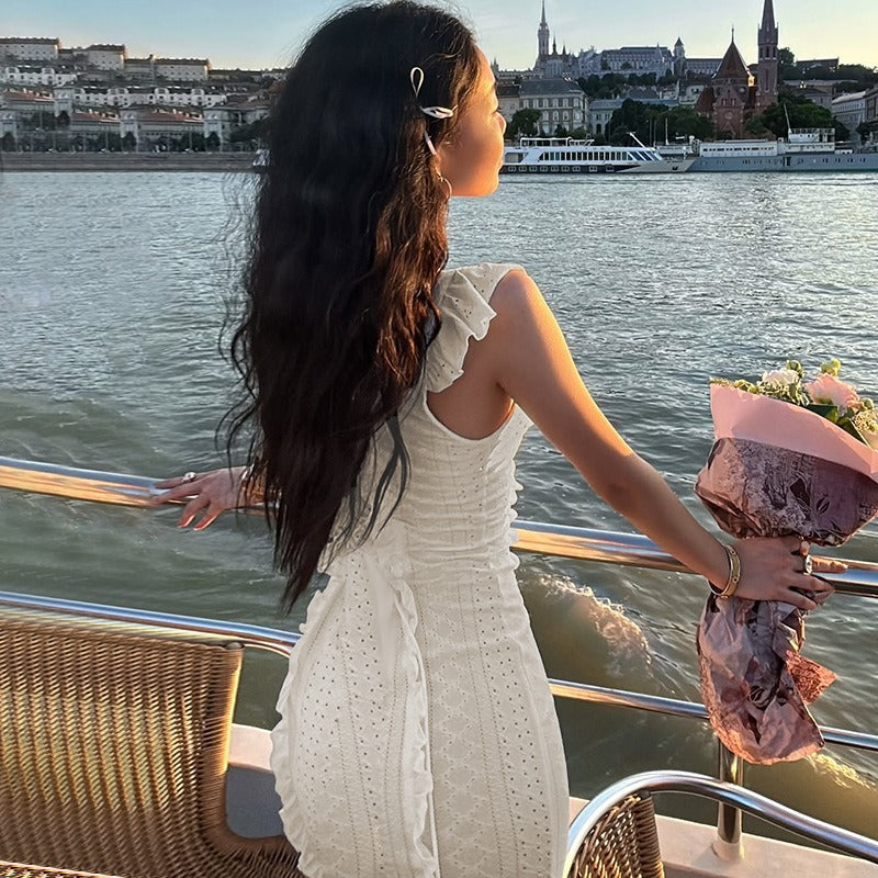 Velira Off-Shoulder Ruffle Maxi Dress