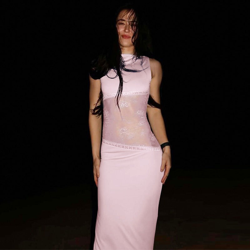 Lavinia Lace Waist Maxi Dress