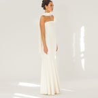Ruela Scarf Neck Maxi Dress