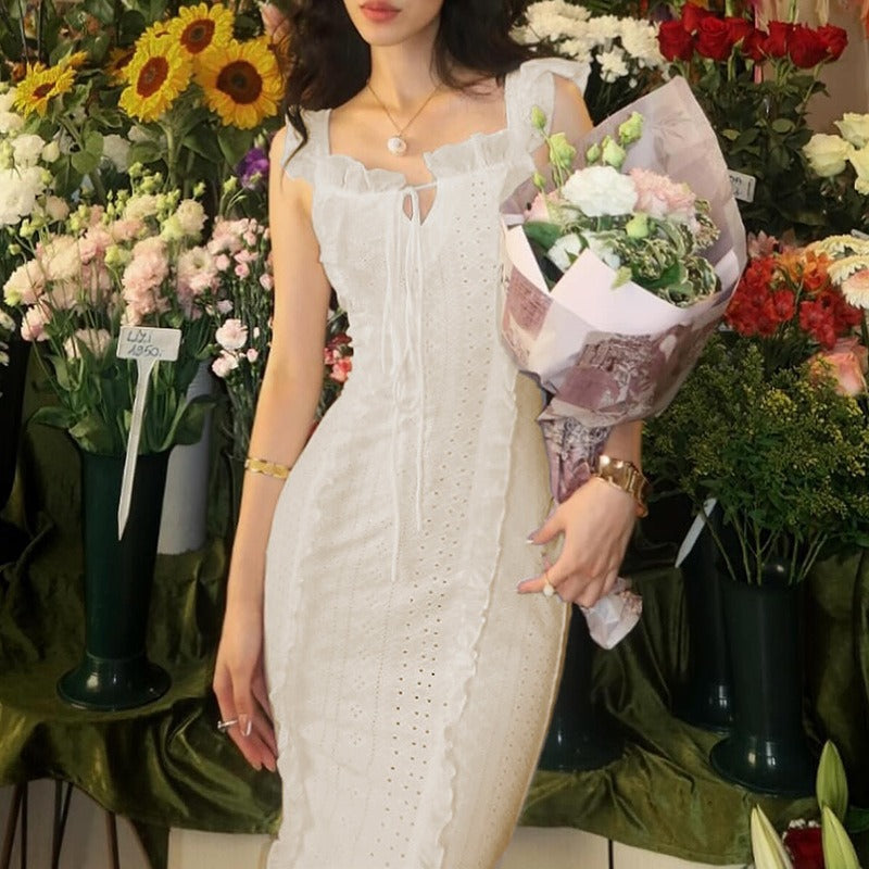 Velira Off-Shoulder Ruffle Maxi Dress