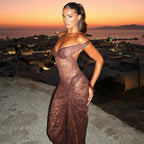 Nora Lace Bodysuit & Maxi Skirt Set