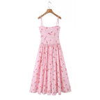 Naida Floral Corset Maxi Dress