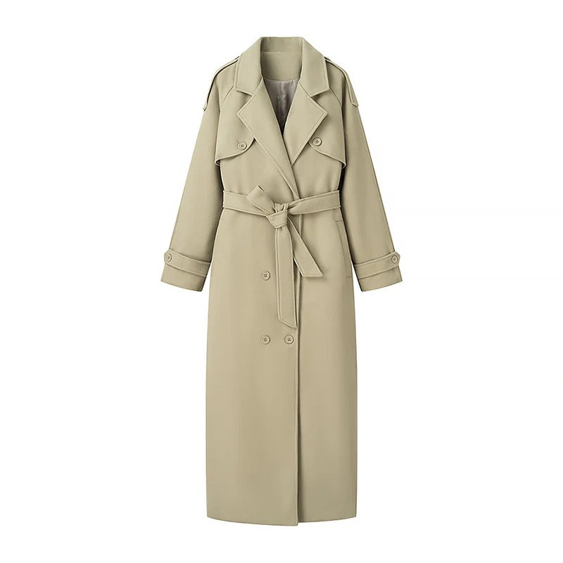 Whitney Classic Belted Trench Coat