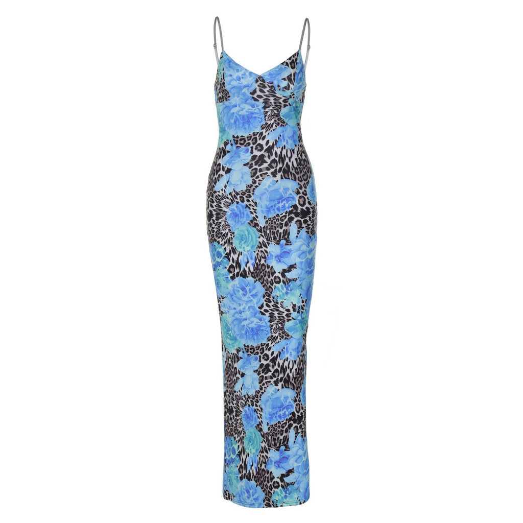 Marina Floral Print Maxi Dress