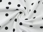 Monroe Polka Dot One-Shoulder Mini Dress