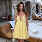 Eiris Halter Mini Dress