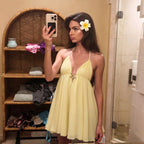 Eiris Halter Mini Dress