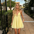 Eiris Halter Mini Dress