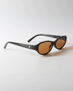 Thea Slim Oval Sunglasses