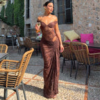 Nora Lace Bodysuit & Maxi Skirt Set