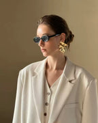 Darcy Oval Sunglasses