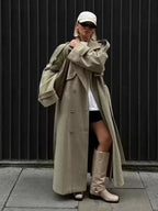 Whitney Classic Belted Trench Coat