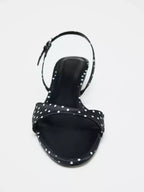 Reina Polka Dot Slingback Heels