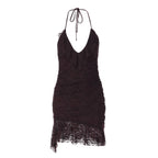Irina Lace Backless Mini Dress