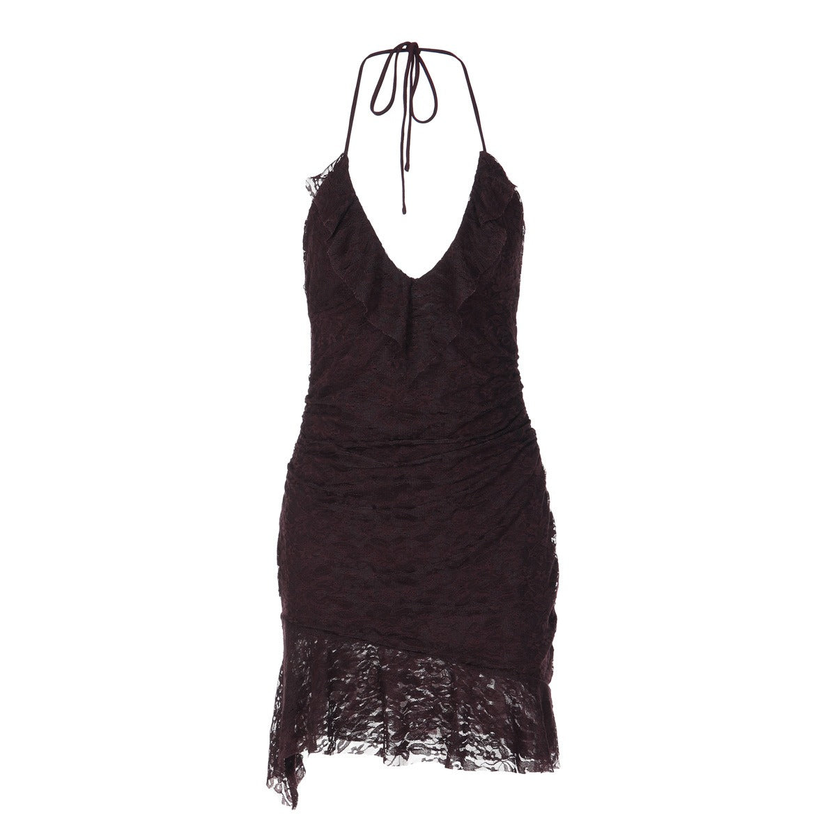 Irina Lace Backless Mini Dress