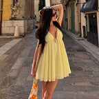 Eiris Halter Mini Dress