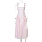 Althea Gingham Midi Dress