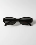 Thea Slim Oval Sunglasses