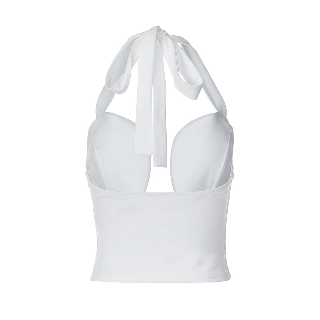 Elodie Sculpted Halter Top