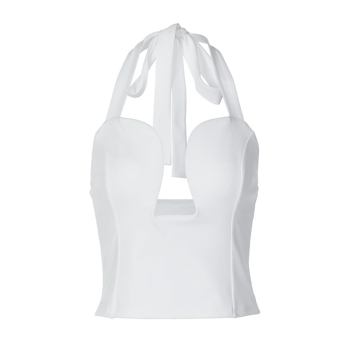Elodie Sculpted Halter Top