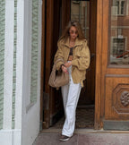 Tessa Utility Suede Jacket