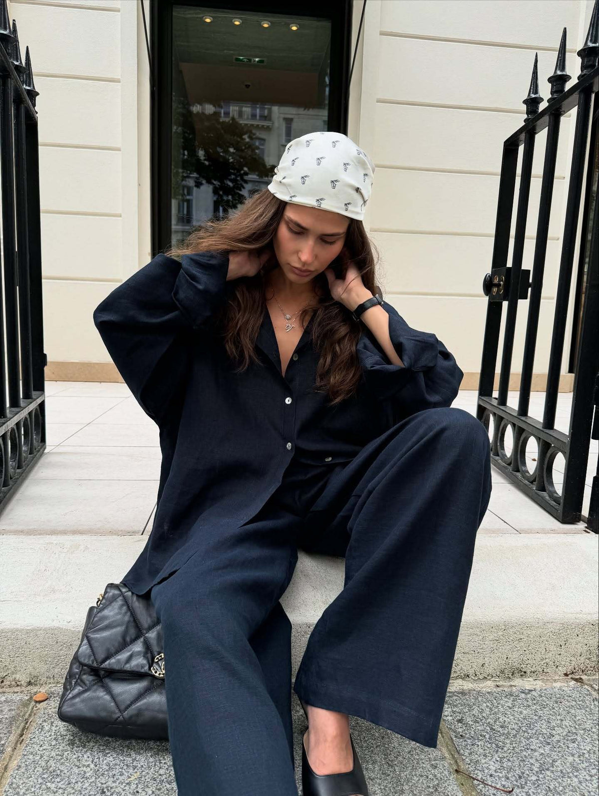 Gemma Cotton Relaxed Two-Piece Set
