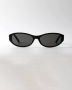 Thea Slim Oval Sunglasses