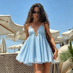 Eiris Halter Mini Dress