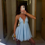 Eiris Halter Mini Dress