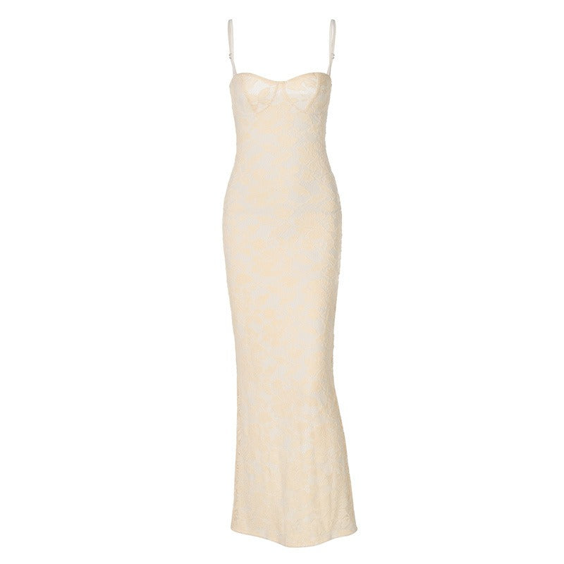 Selena Lace Maxi Dress