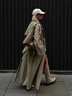 Whitney Classic Belted Trench Coat