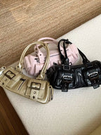 Nola Vintage Y2K Boston Shoulder Bag