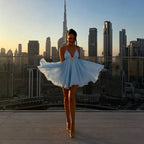 Eiris Halter Mini Dress