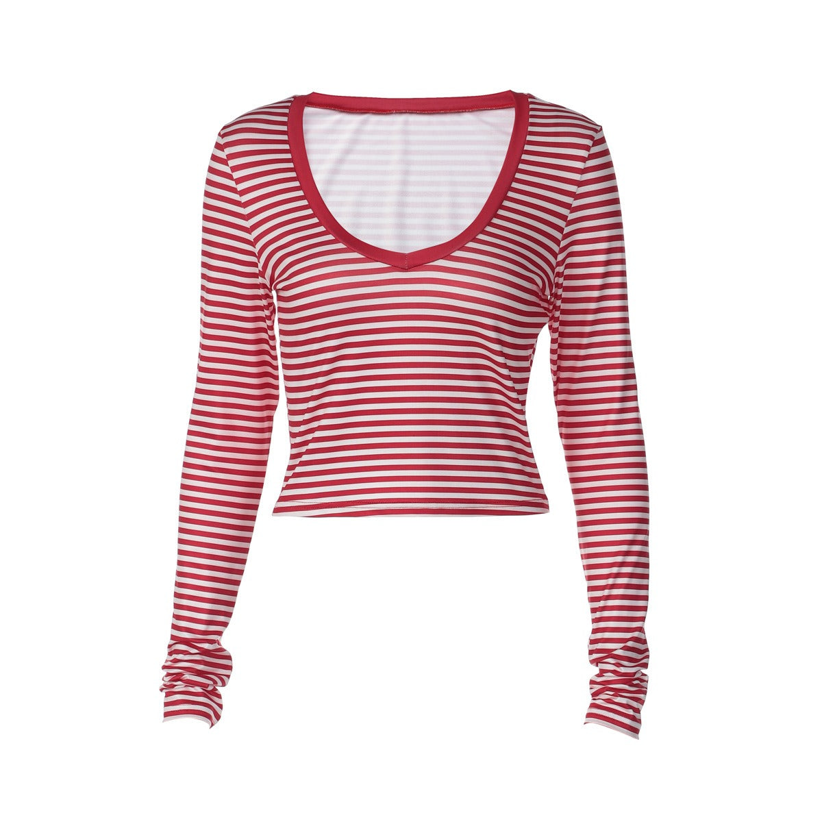 Elodie Striped Long Sleeve Top