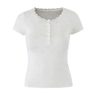 Hattie Eyelet Knit Top & Mini Skirt Set