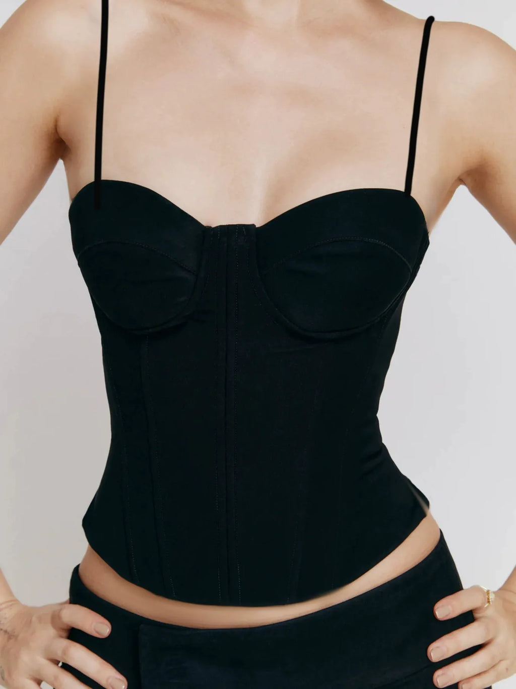 Structured Sweetheart Corset Top