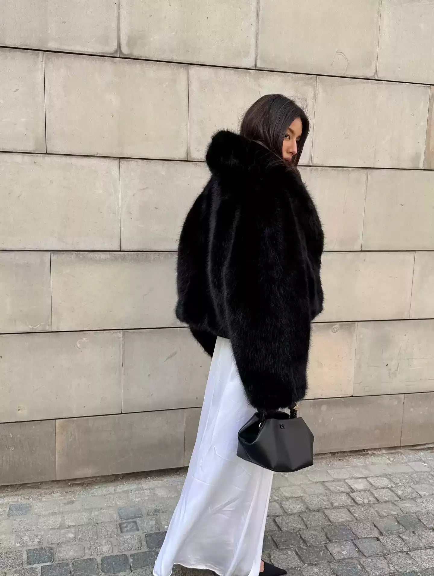 Valencia Luxe Faux Fur Jacket