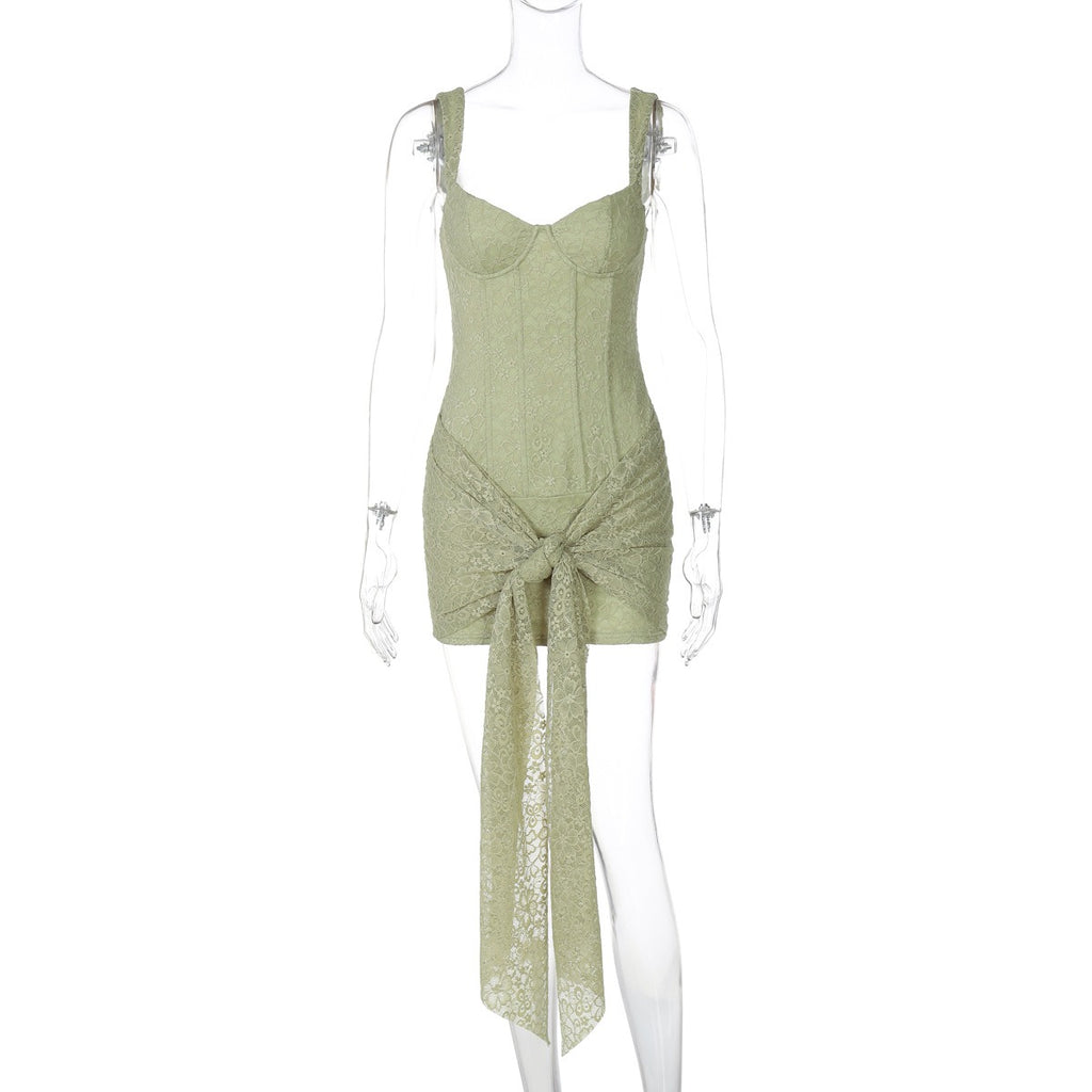 Alessia Lace Corset Mini Dress