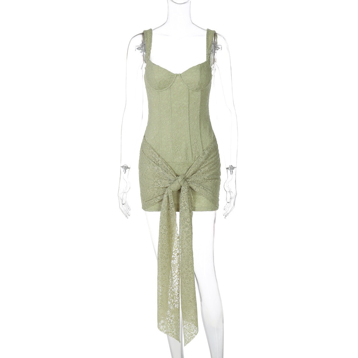 Alessia Lace Corset Mini Dress