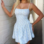Tarya Floral Smocked Mini Dress